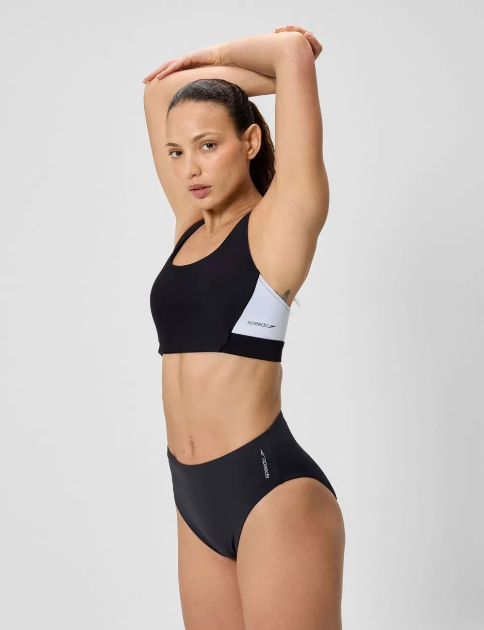 Speedo Colorblock Bikini Top