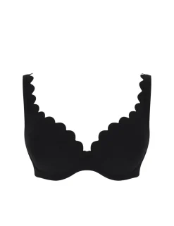 Spirit Lauren Wired Scallop Plunge Bikini Top