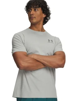 Sports Style Cotton Rich Crew Neck T-Shirt