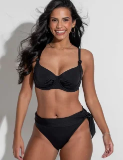 St Kitts Tie Detail Roll Top Bikini Bottoms