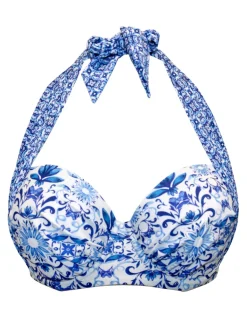St Lucia Printed Wired Padded Bikini Top (C-G)