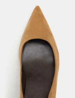 Stiletto Heel Pointed Court Shoes