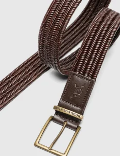 Stirling Leather Stretch Belt