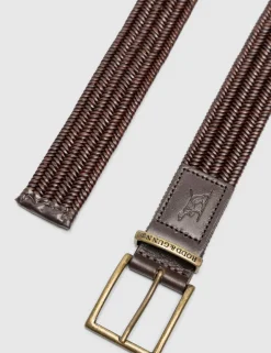 Stirling Leather Stretch Belt