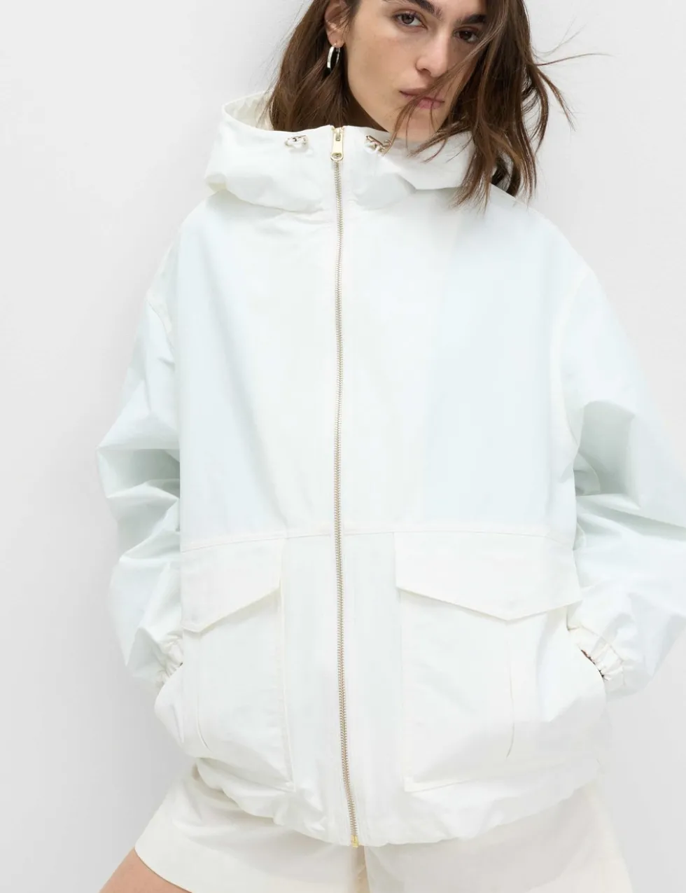 Stormwear™ Cotton Rich Hooded Parka Coat
