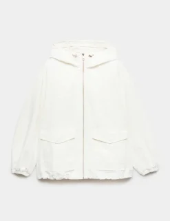 Stormwear™ Cotton Rich Hooded Parka Coat