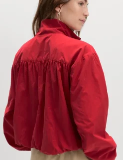 Stormwear™ Lightweight Funnel Neck Gathered Jacket