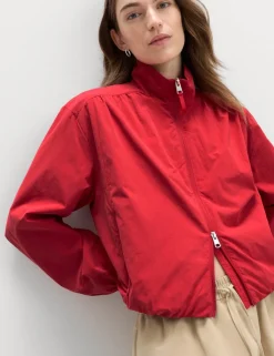 Stormwear™ Lightweight Funnel Neck Gathered Jacket