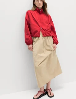 Stormwear™ Lightweight Funnel Neck Gathered Jacket