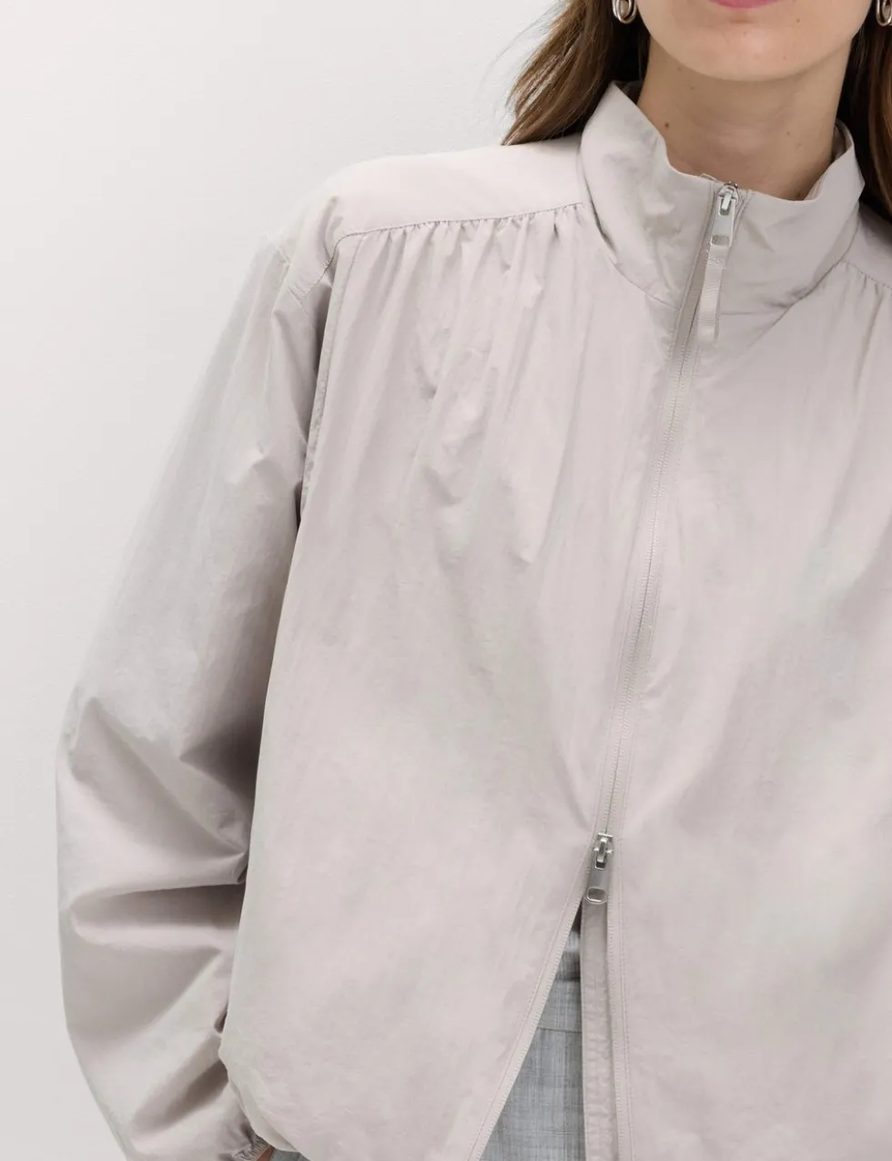 Stormwear™ Lightweight Funnel Neck Gathered Jacket