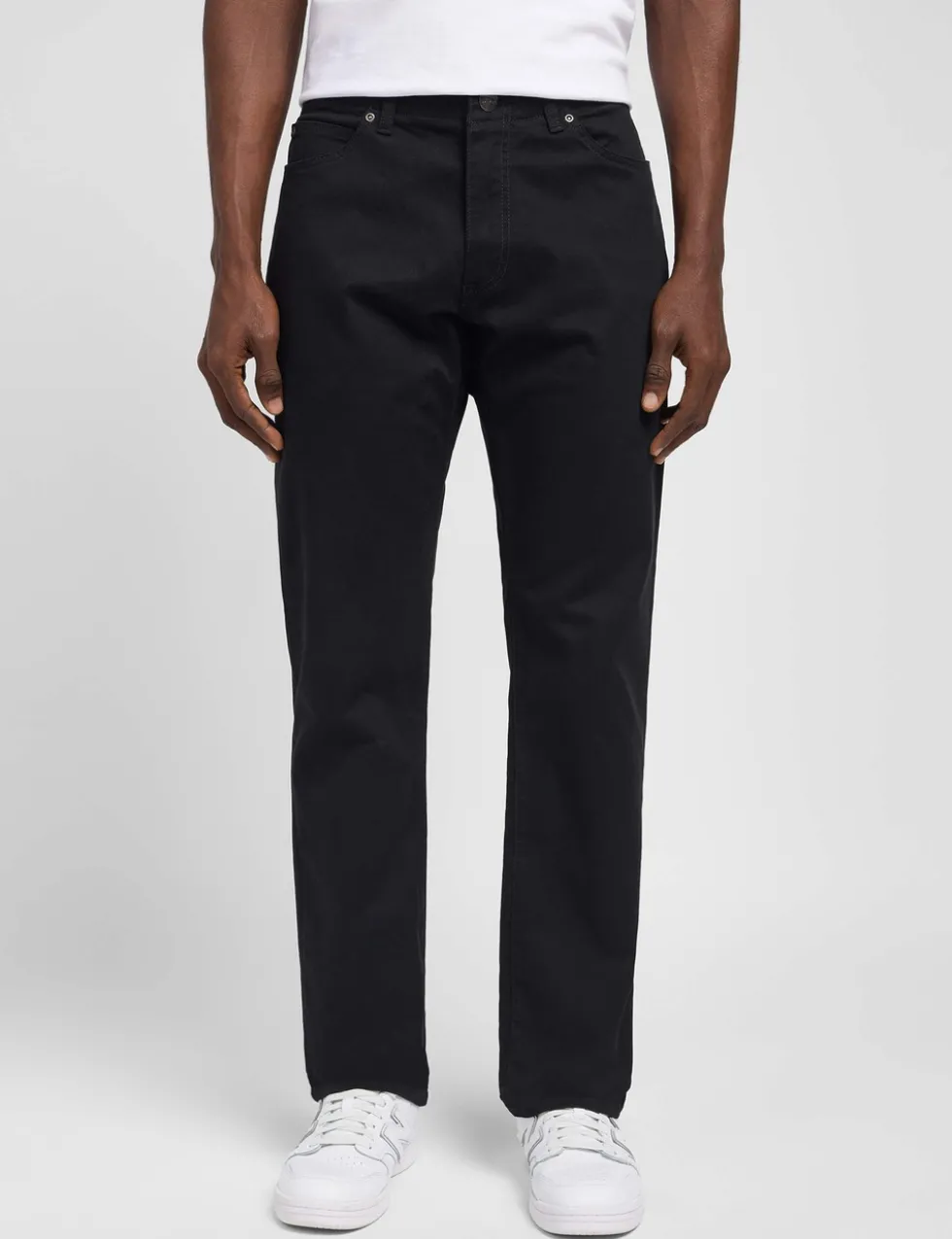 Straight Fit 5 Pocket Jeans