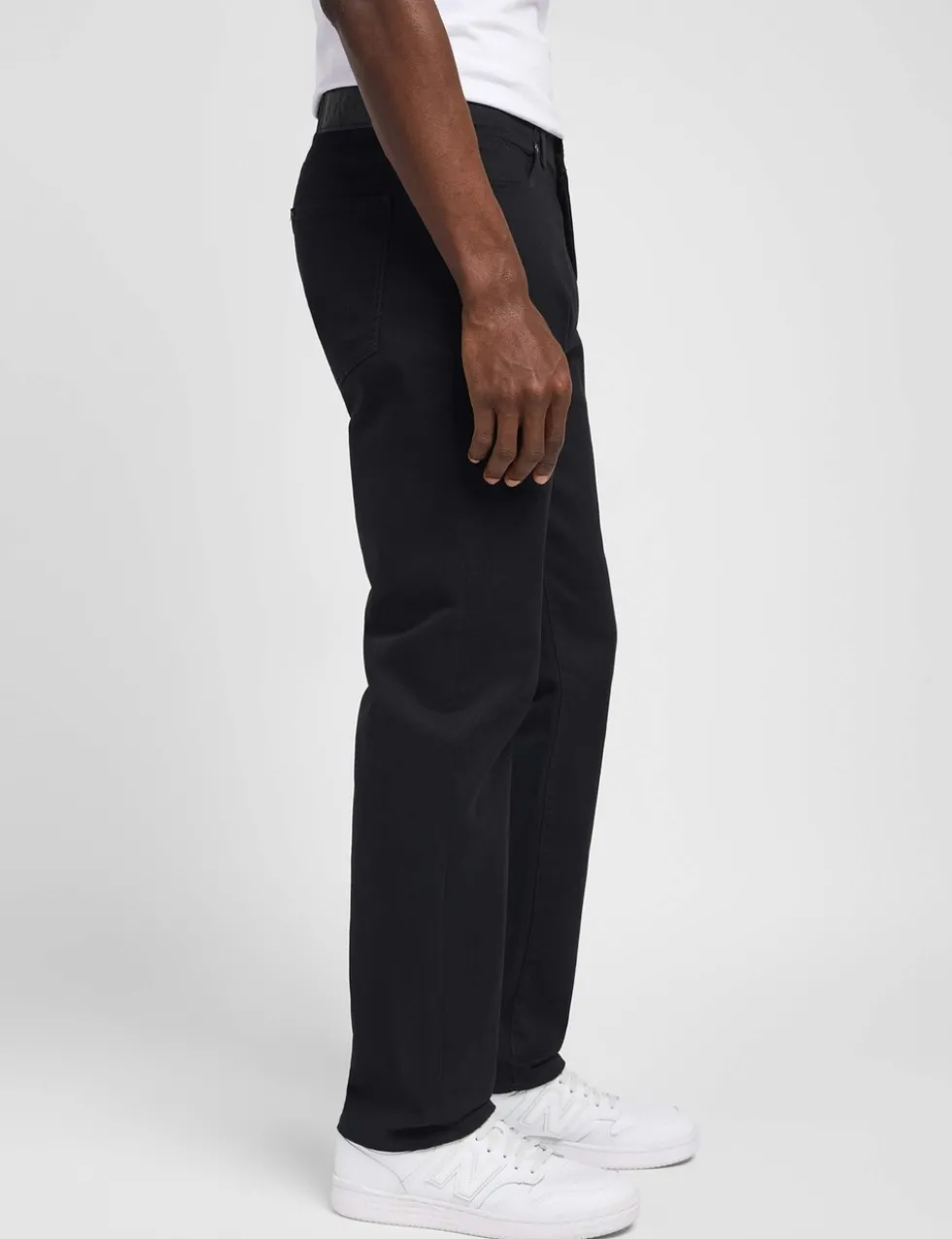 Straight Fit 5 Pocket Jeans