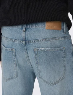 Straight Fit 5 Pocket Jeans