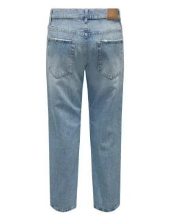 Straight Fit 5 Pocket Jeans