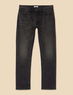 Straight Fit 5 Pocket Jeans
