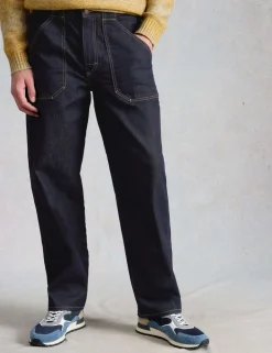 Straight Fit 5 Pocket Jeans