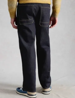 Straight Fit 5 Pocket Jeans
