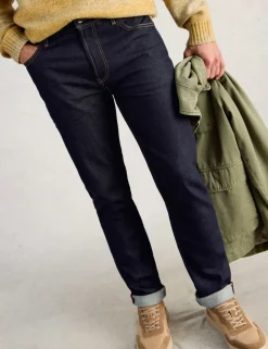 Straight Fit 5 Pocket Jeans