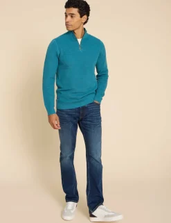 Straight Fit 5 Pocket Jeans