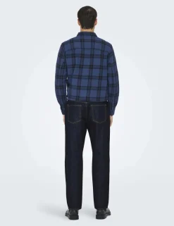 Straight Fit 5 Pocket Rigid Jeans