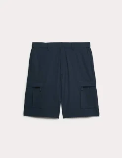Straight Fit Cargo Shorts