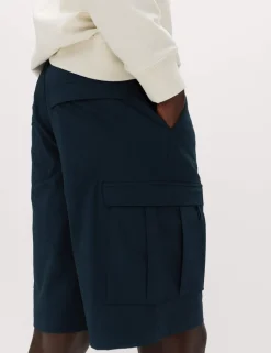Straight Fit Cargo Shorts