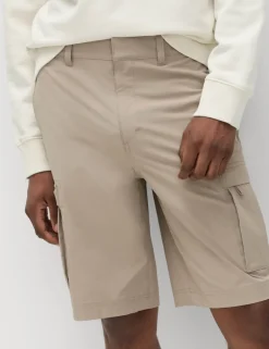 Straight Fit Cargo Shorts