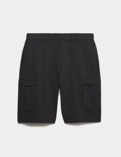 Straight Fit Cargo Shorts