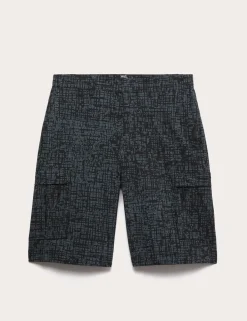 Straight Fit Cargo Shorts