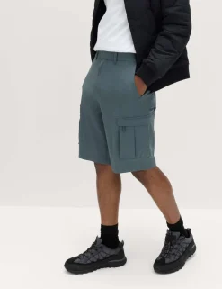 Straight Fit Cargo Shorts