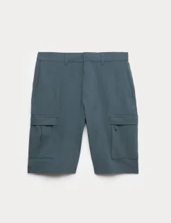 Straight Fit Cargo Shorts