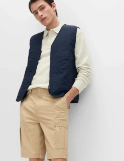 Straight Fit Cargo Shorts