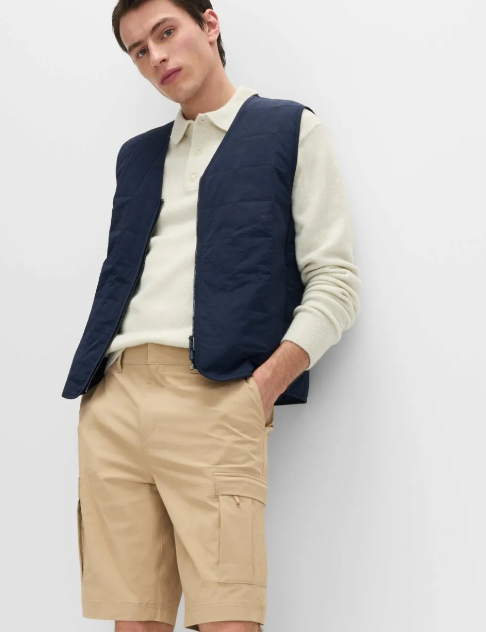 Straight Fit Cargo Shorts