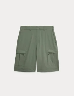 Straight Fit Cargo Shorts