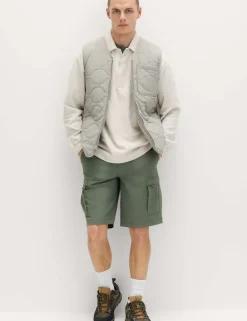 Straight Fit Cargo Shorts