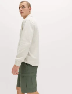 Straight Fit Cargo Shorts
