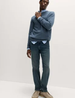 Straight Fit Comfort Stretch Jeans