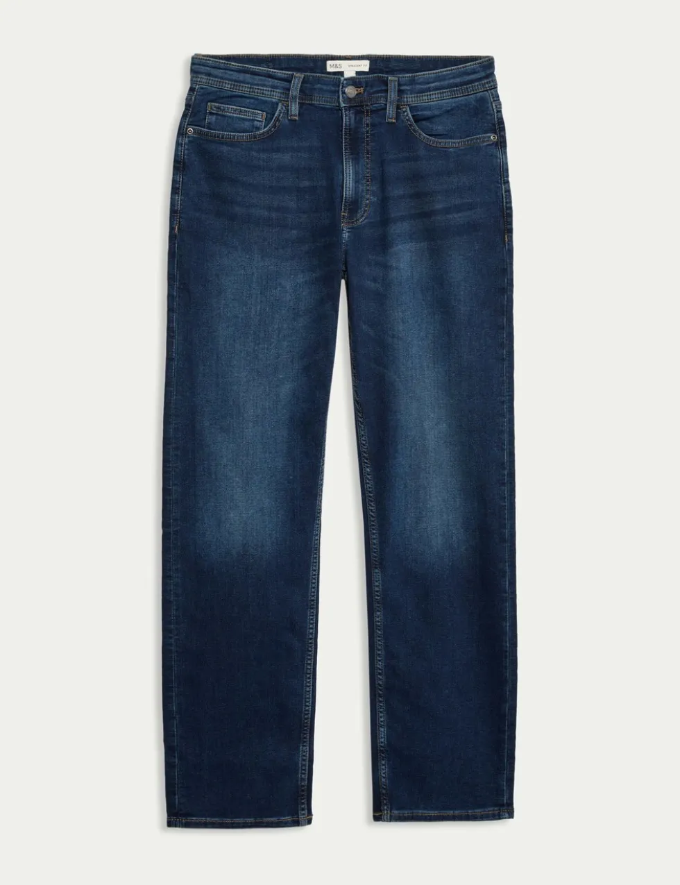 Straight Fit Comfort Stretch Jeans