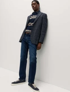 Straight Fit Comfort Stretch Jeans