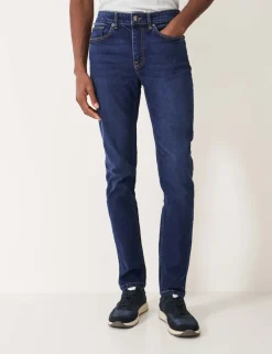 Straight Fit Denim 5 Pocket Jeans