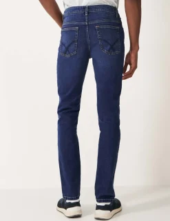 Straight Fit Denim 5 Pocket Jeans