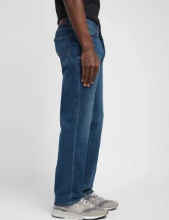 Straight Fit Denim 5 Pocket Jeans
