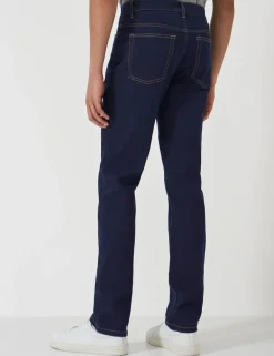 Straight Fit Denim 5 Pocket Jeans