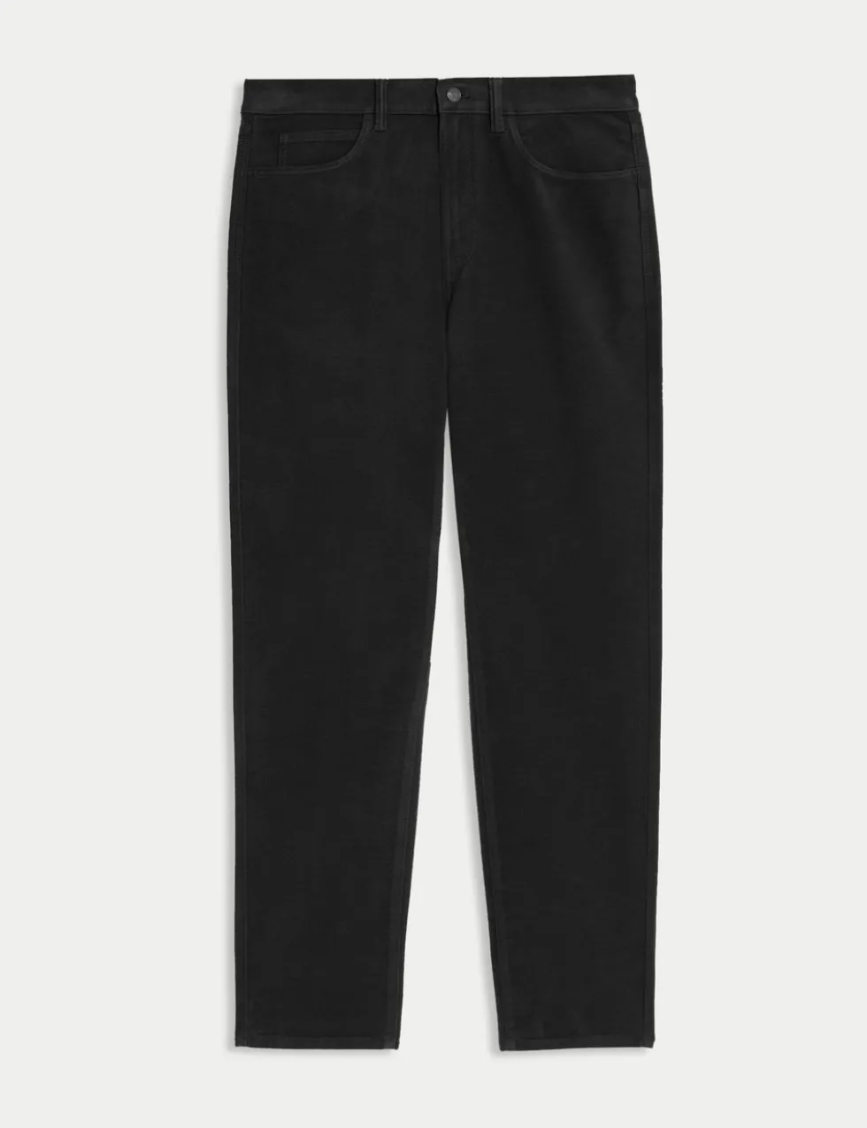 Straight Fit Italian Moleskin 5 Pocket Trousers