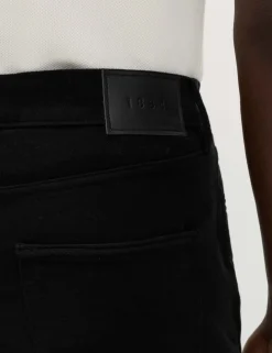 Straight Fit Italian Moleskin 5 Pocket Trousers
