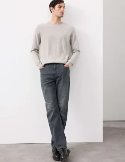 Straight Fit Italian Soft Touch Jeans