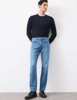 Straight Fit Italian Soft Touch Jeans