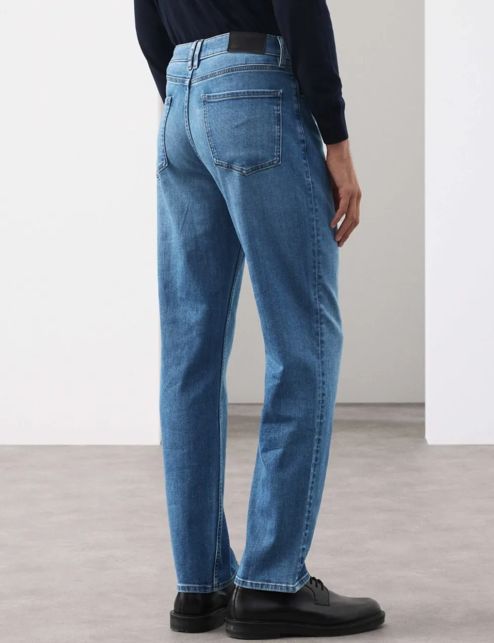 Straight Fit Italian Soft Touch Jeans