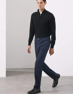 Straight Fit Italian Soft Touch Jeans