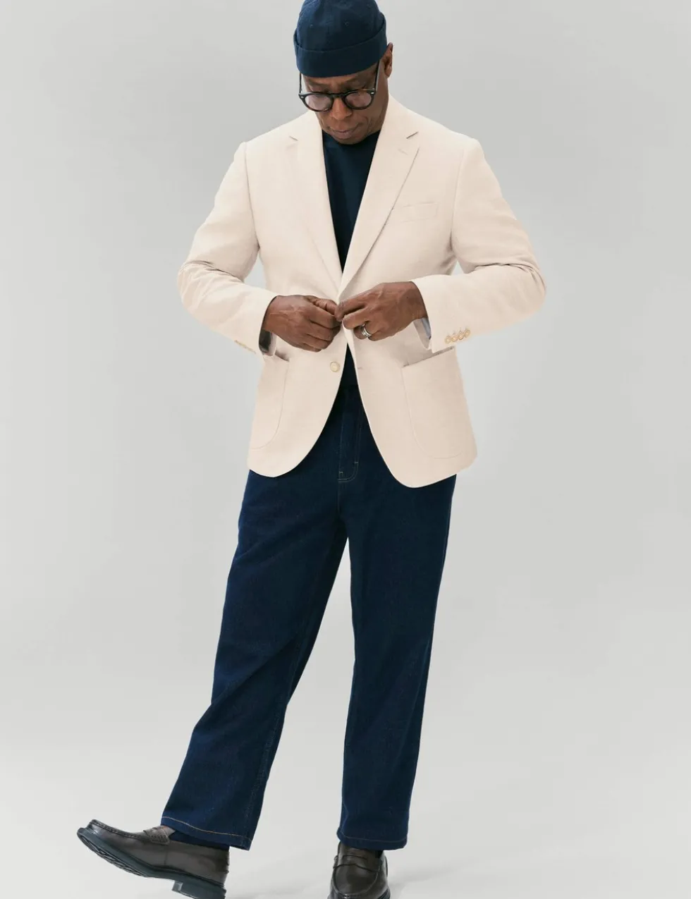 Straight Fit Lightweight Soft Touch Jeans